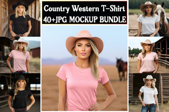 Country Western T-Shirt Mockups Bundle 2 Review for Real Projects