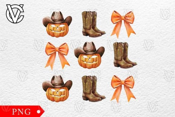 Cowboy Boots with Pumpkin PNG: A Designer’s Perspective