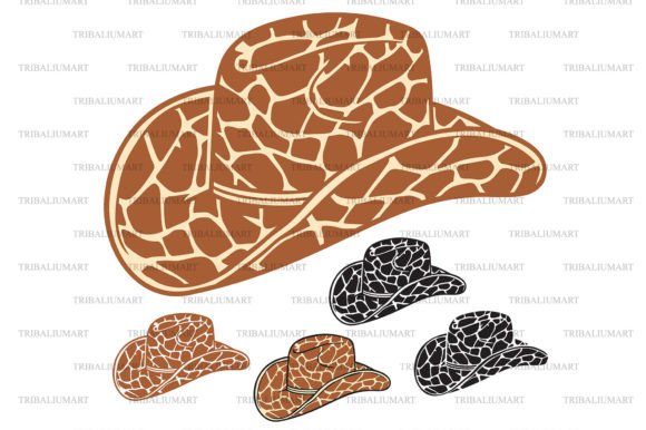 Cowboy Hat with Giraffe Print Embroidery Design Review