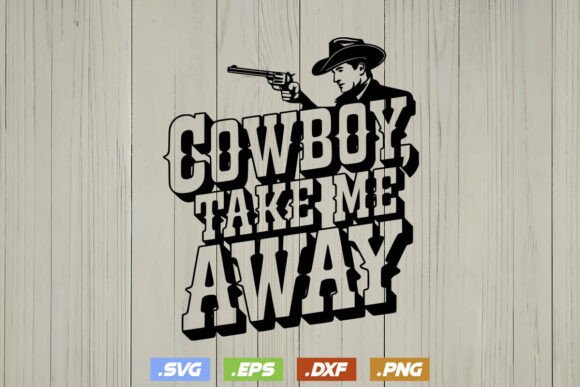 Cowboy Take Me Away T-Shirt Design Review: A Wild-West Embroidery Pick