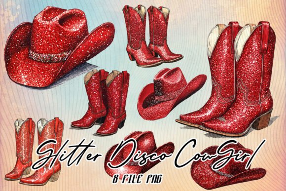 Glitter Disco Cowgirl Embroidery Design Review