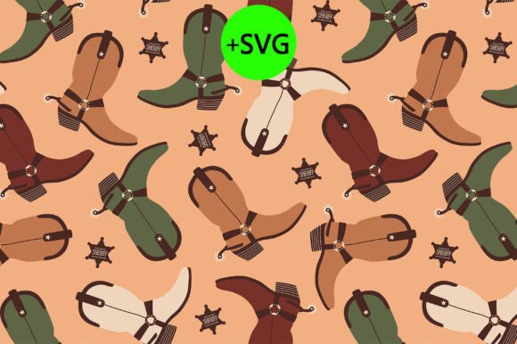 Vintage Cowboy Boots Western Vector: A Designer’s Perspective
