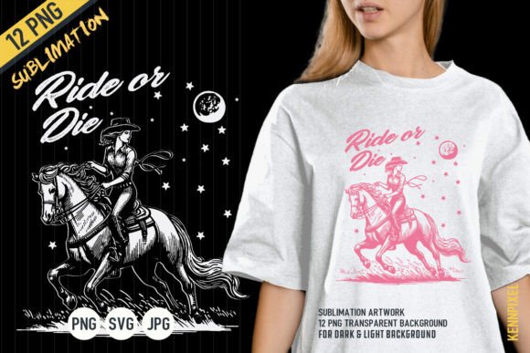 Western Cowgirl Ride or Die Embroidery Design Review